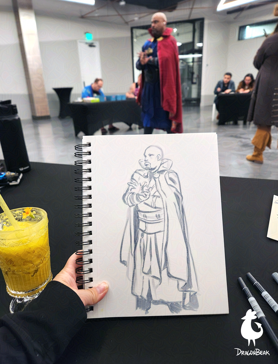 Cosplay Drink & Draw